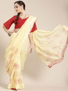 Pastels Fancy Wear Latest Designer Linen Printed Saree Collection